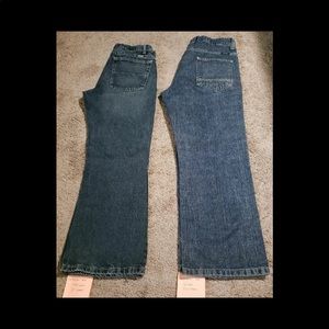 Boys Denim Wrangler Jeans Lot Size 16 H Husky